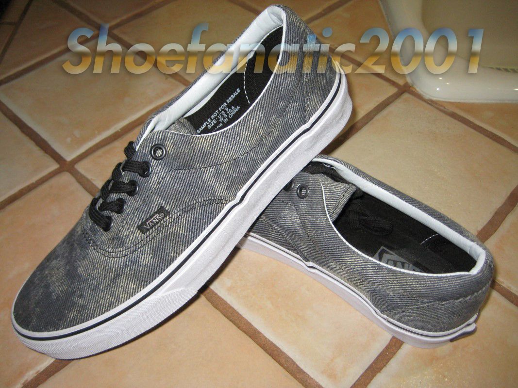 Vans Era SAMPLE acid demin navy black Vans Era SAMPLE acid demin navy black